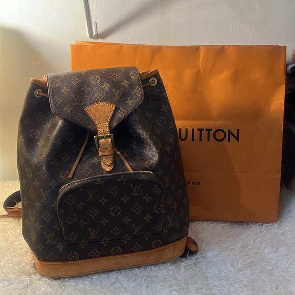 Louis Vuitton SP0952 Montsouris GM  Rucksack monogram backpack - Picture 1 of 13